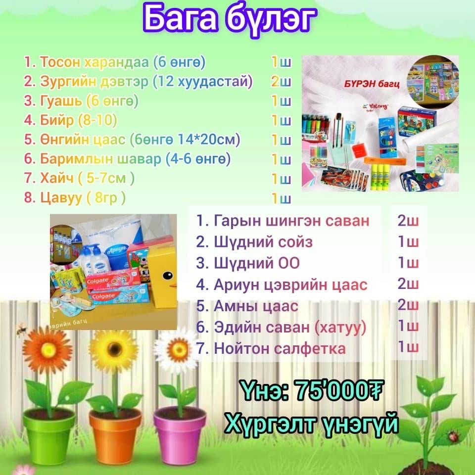 ЦЭЦЭРЛЭГИЙН БАГЦ