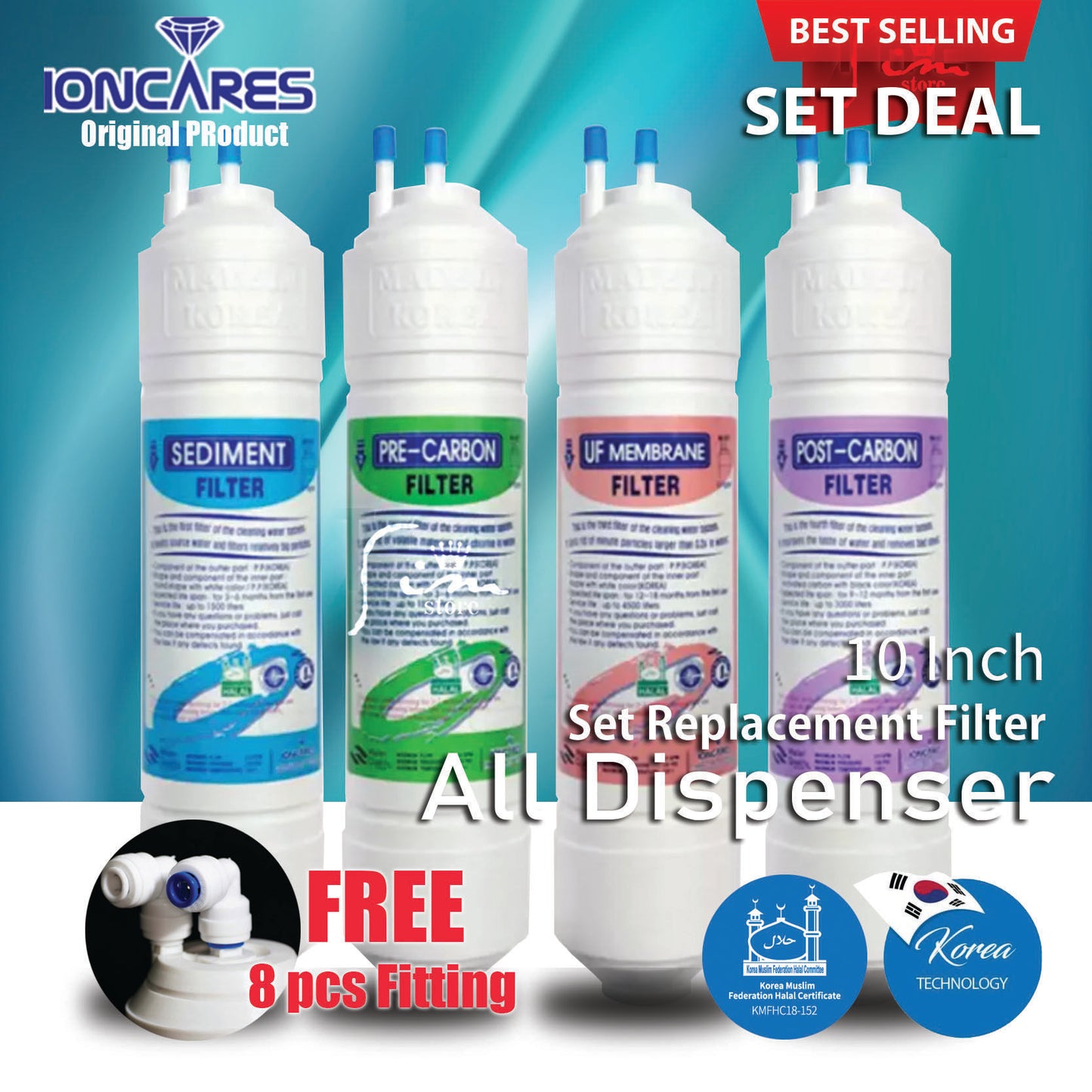 4 шатлалт усны шүүлтүүр