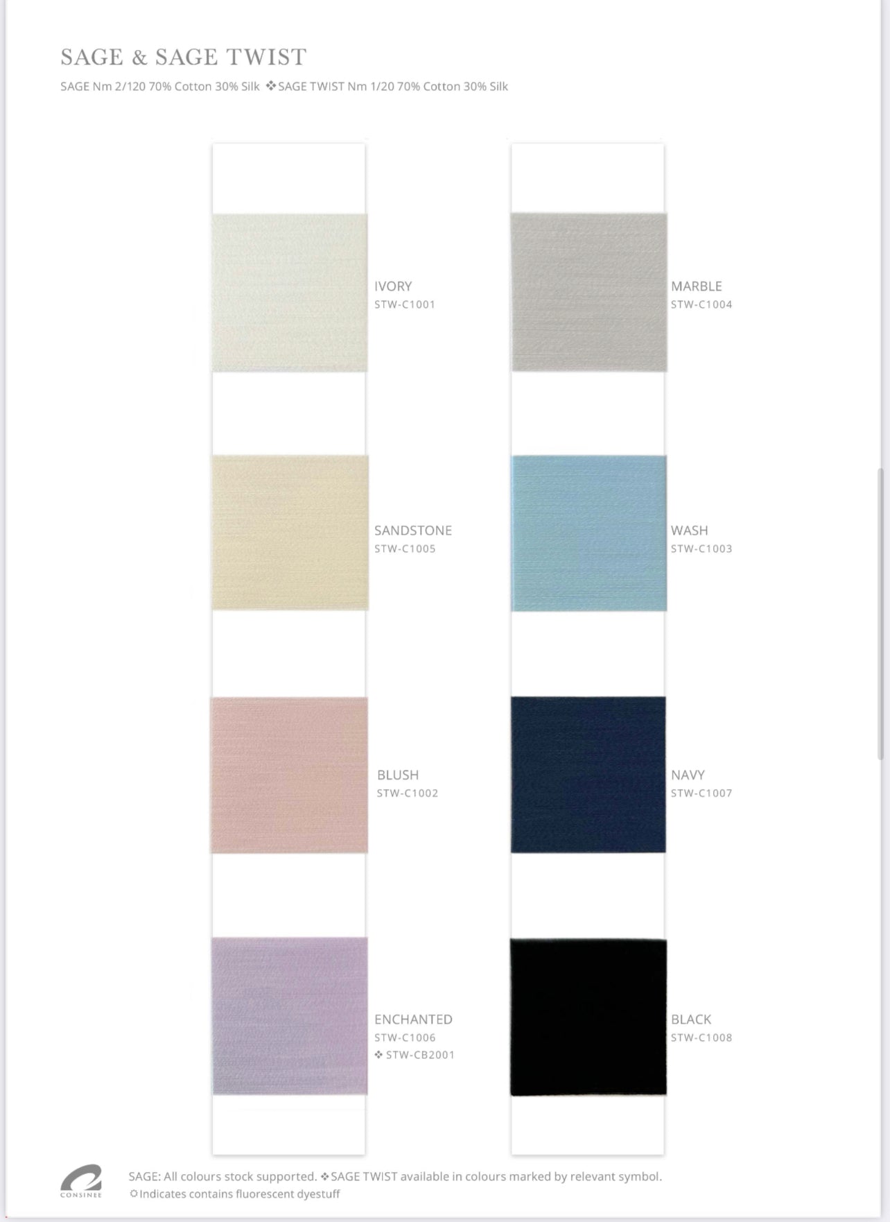 Pure silk & cotton silk 6