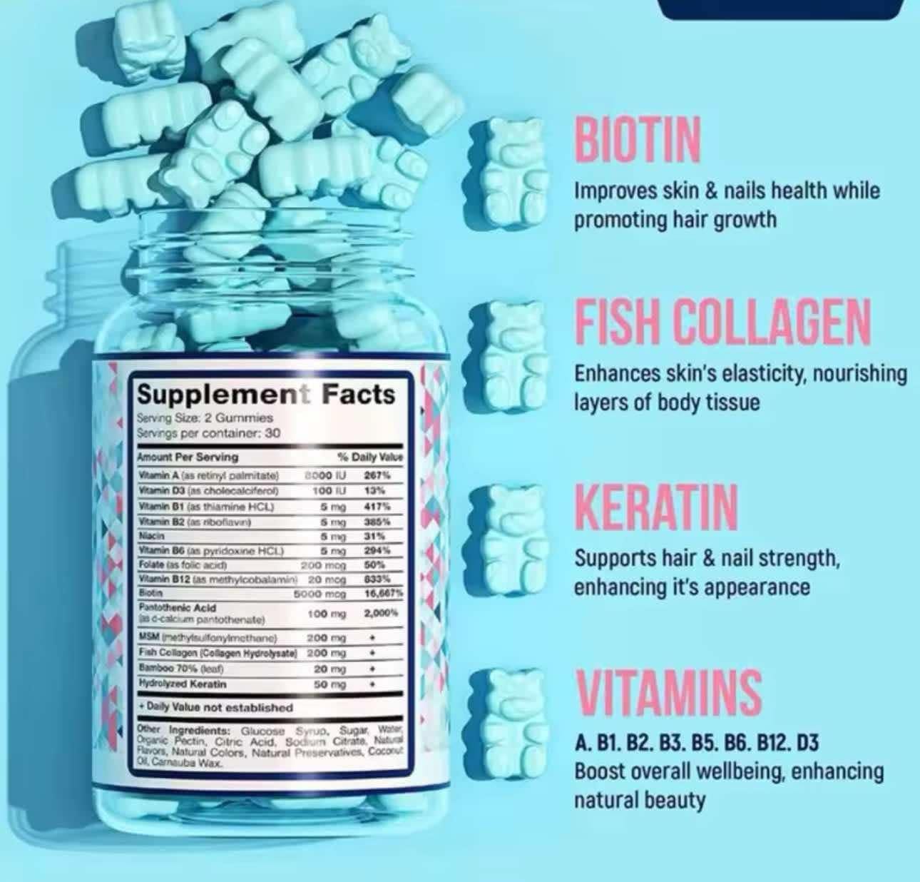 Үс хумс арьсны цогц асуудлыг шийдсэн витамин