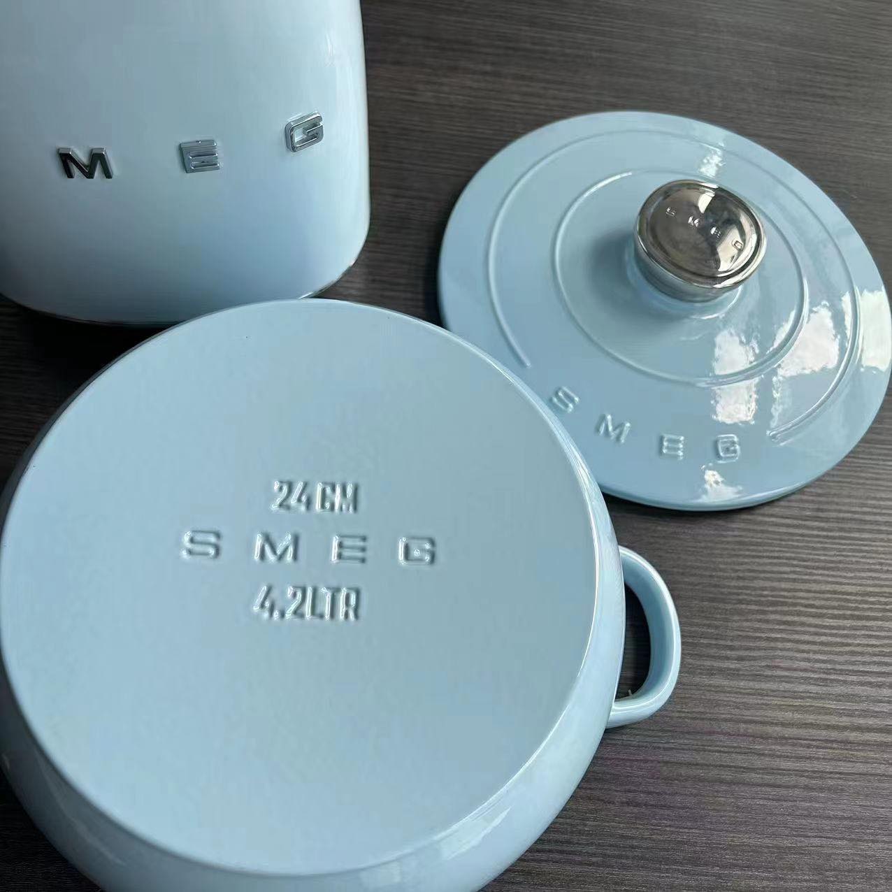 Smeg брэндийн ширмэн тогоо болон ган хутганы ком