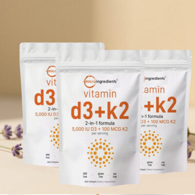 Витамин D3 + K2 — Таны яс, зүрхний хамгаалагч